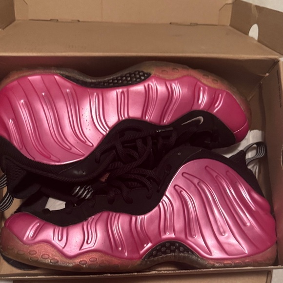 Nike Air Foamposite One Black and White Used early 2000s foamposite for sale - Picture 1 of 10